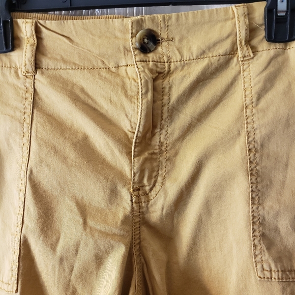 NWT Sonoma Cargo Camel Shortys Size 18 with stretchy waistband & 5 pockets - Picture 2 of 14